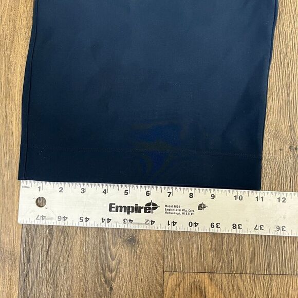 Lululemon Women's Size 6 Navy Blue Noir Crop Wide Leg Pull On Pants Trouser - Picture 11 of 11